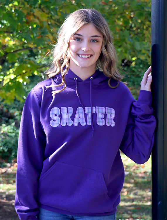 Skater Glitter Hoodie (Adult)