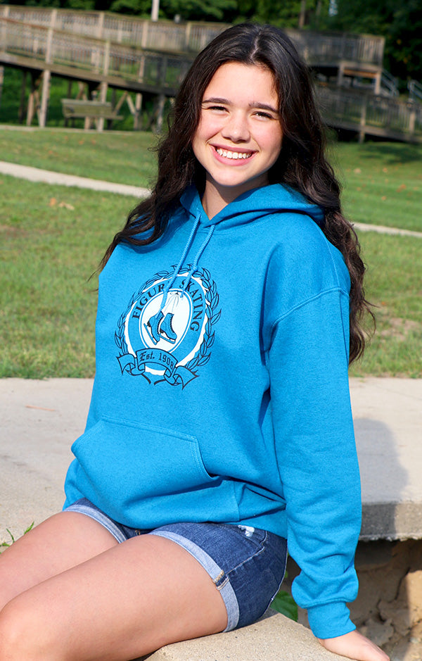 Figure Skating 1908 Hoodie I (Adult)