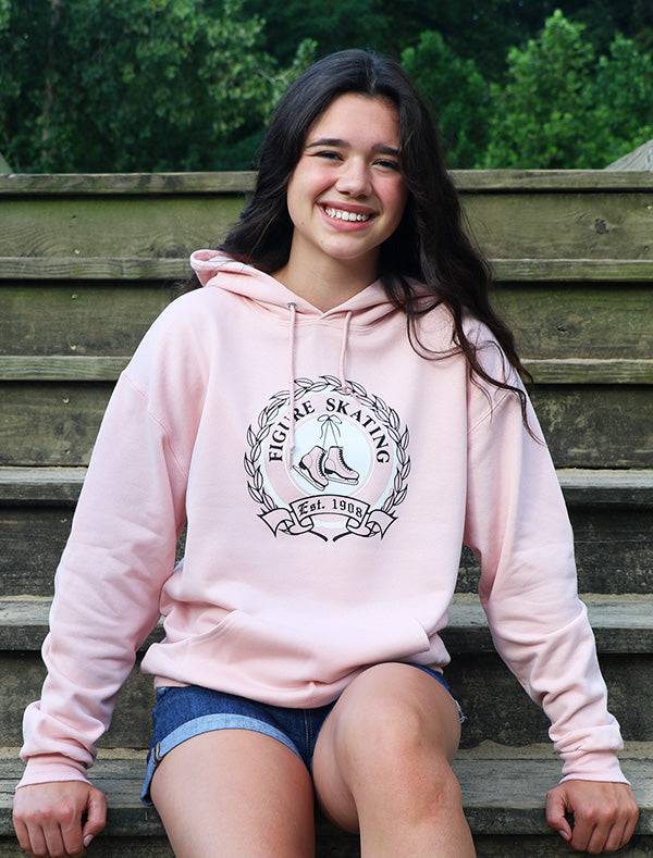 Figure Skating 1908 Hoodie II (Adult)