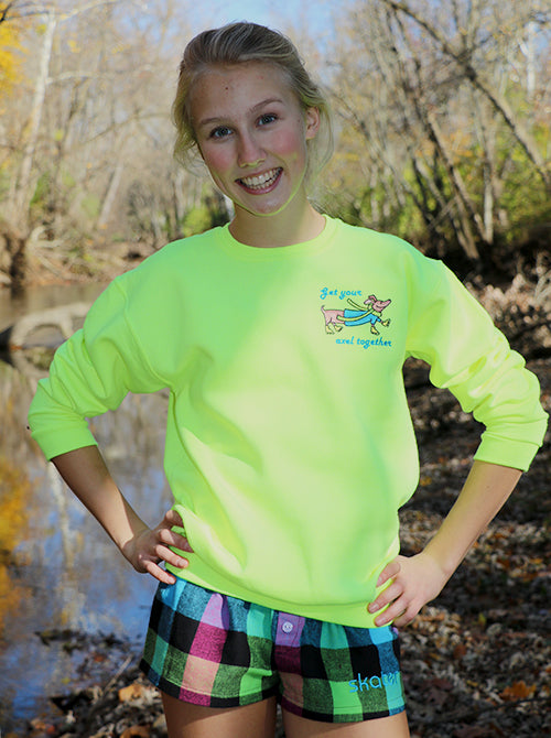 Get Your Axel Together Ice Skating Sweatshirt (Youth)