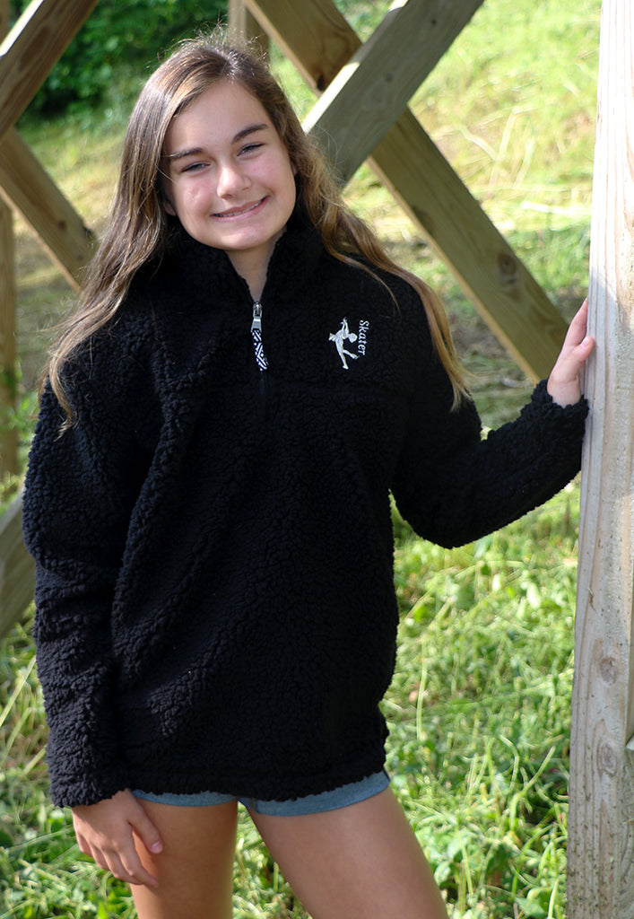 Skater 1/4 Zip Sherpa Pullover (Youth)