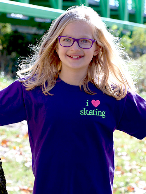 I Love Skating Tee (Youth)