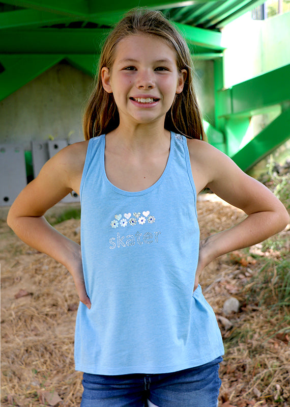 Skater Lace Flowy Back (Youth)