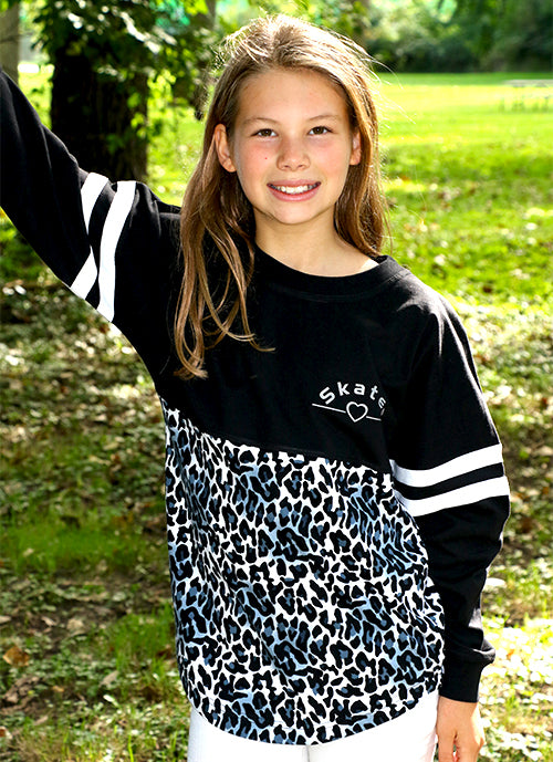 Leopard Skater Pom Pom Jersey (Youth)