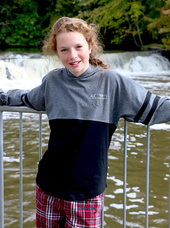 Figure Skater Hooded Pom Pom Jersey (Youth)
