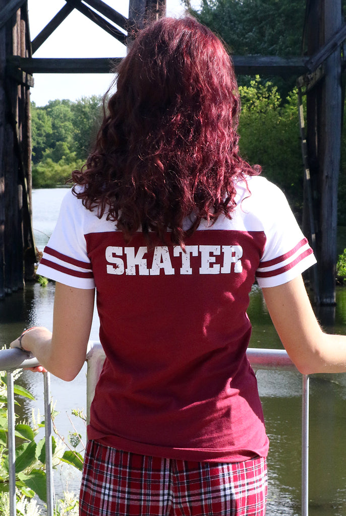 Skater Powder Puff Tee (Ladies)