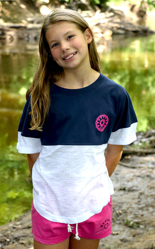 Figure Skater Short-Sleeve PomPom Tee (Youth)
