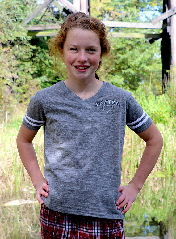 Skater Sporty Slub Tee (Youth)