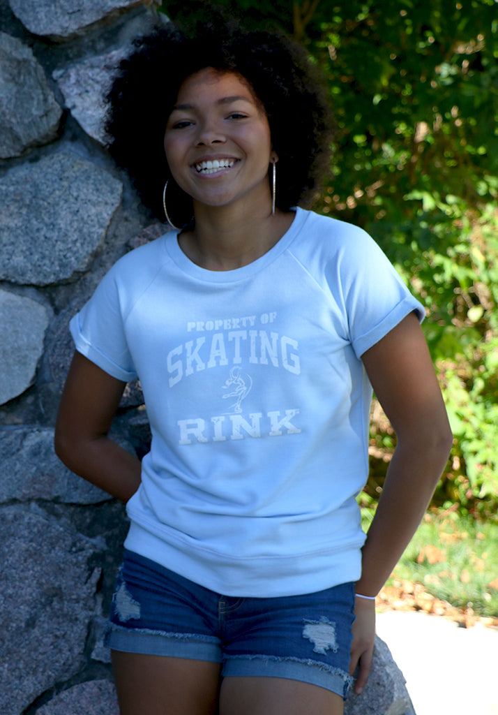 Property of Skating Rink Short-Sleeve Sweatshirt (Ladies)