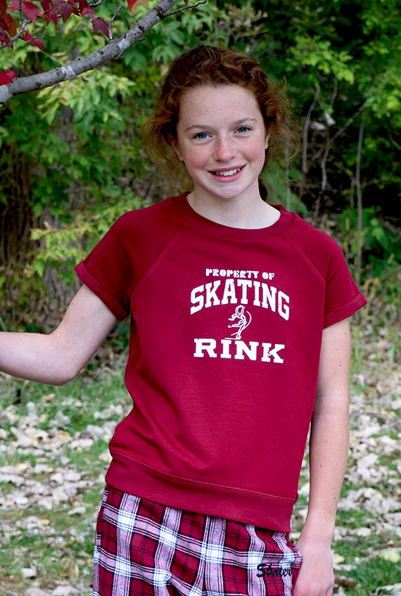 Property of Skating Rink Short-Sleeve Sweatshirt (Youth)