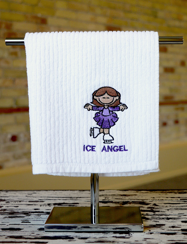Ice Angel Skating Towel
