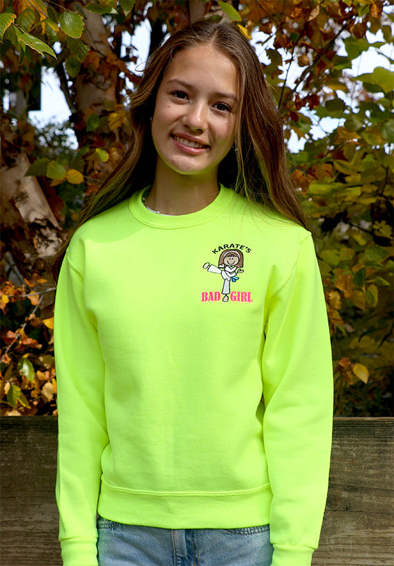 Karate's Bad Girl Sweatshirt (Youth)