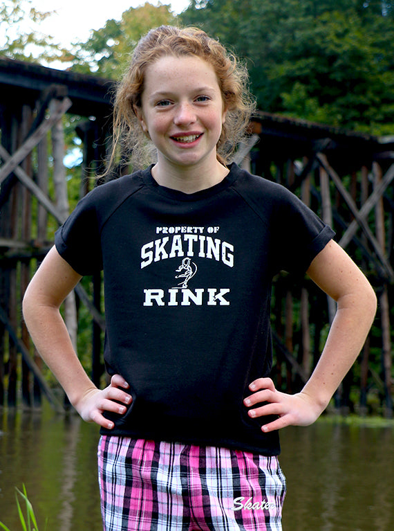 Property of Skating Rink Short-Sleeve Sweatshirt (Youth)